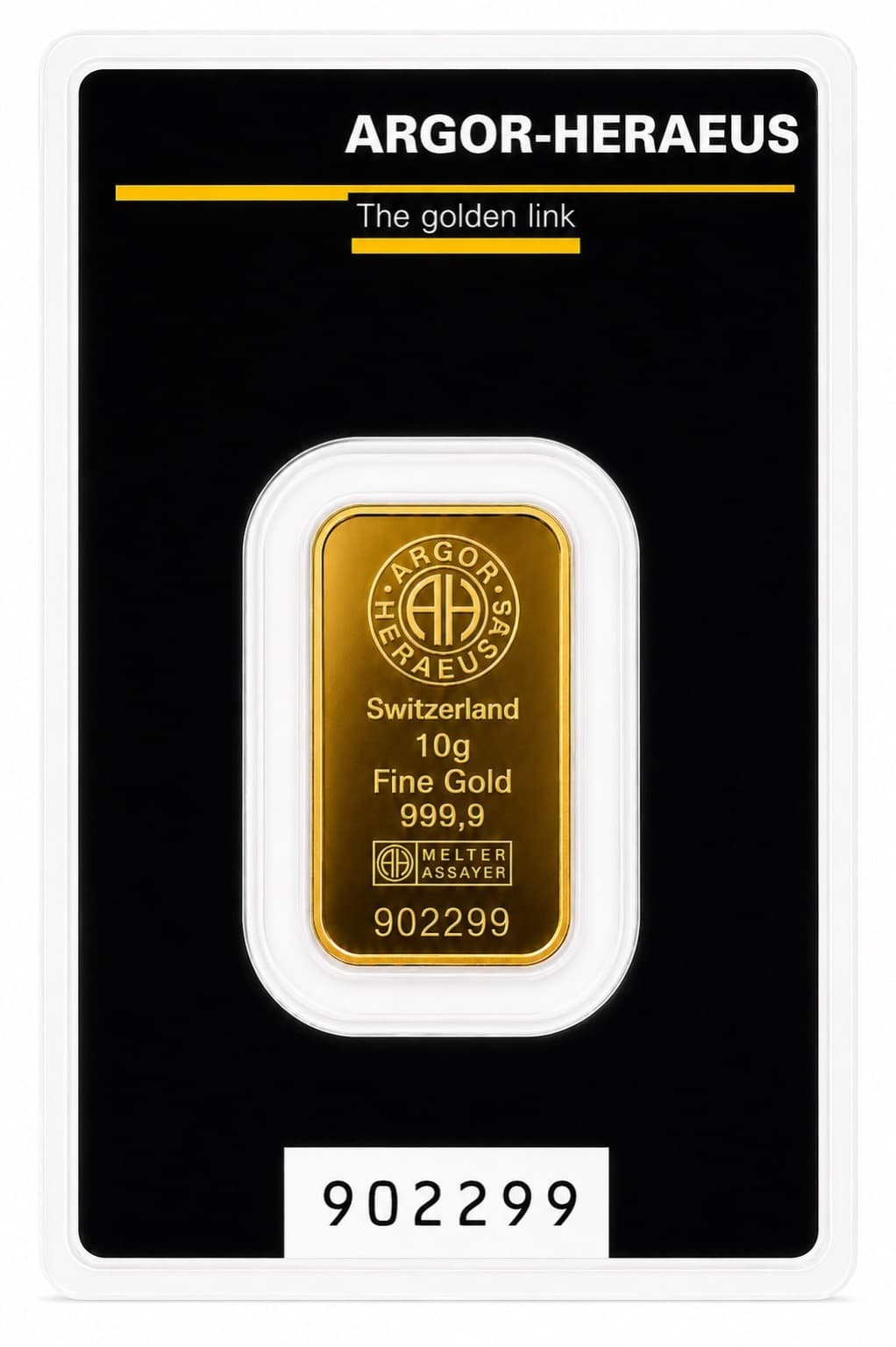 Argor Heraeus зливок 10 g