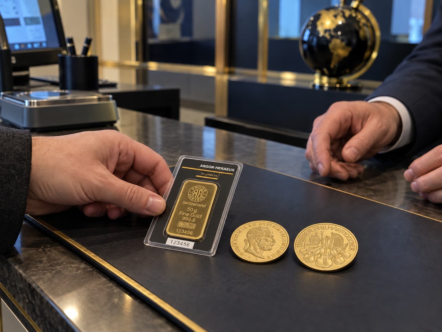 Otkup investicionog zlata u Menjačnici GAGA – zlatna poluga i zlatnici