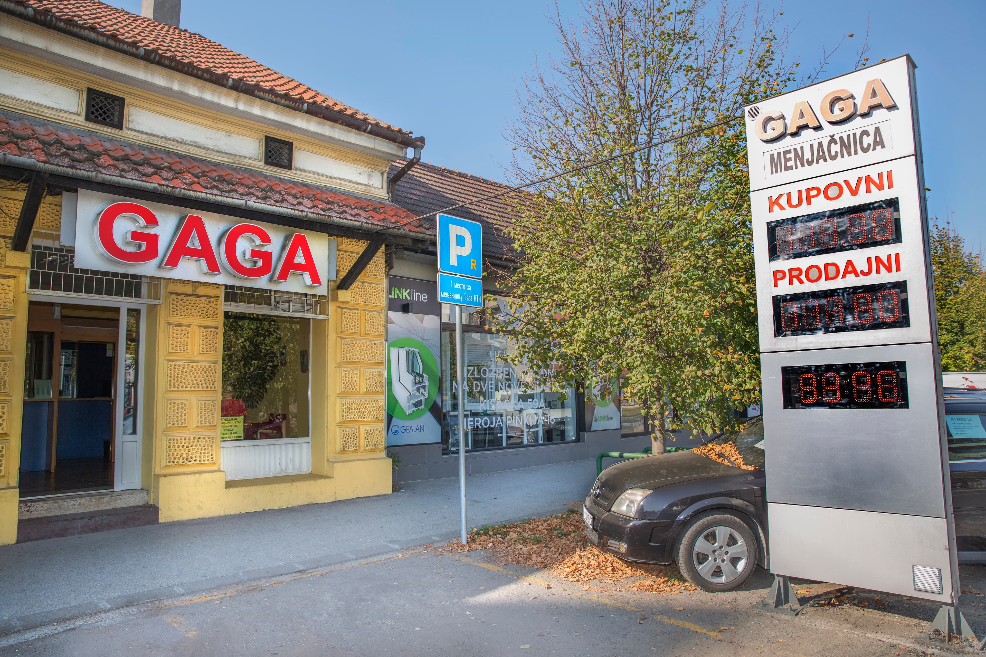 Menjačnica Gaga Temerinska — 1