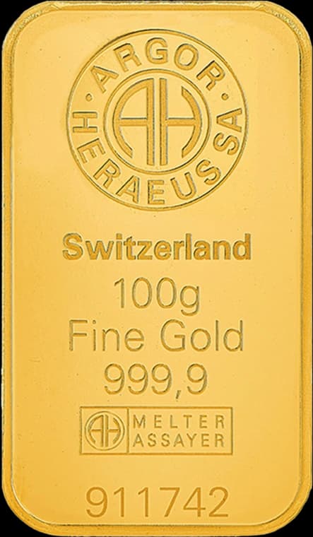 Argor Heraeus poluga 100 g