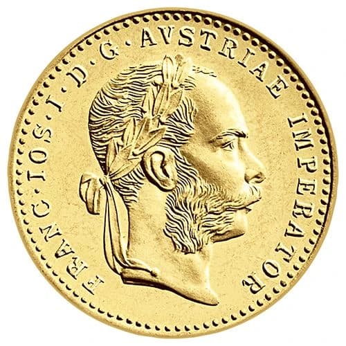 Franc Jozef dukat mali 3.49g