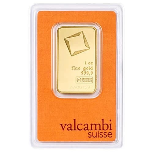 Valcambi poluga 1 oz